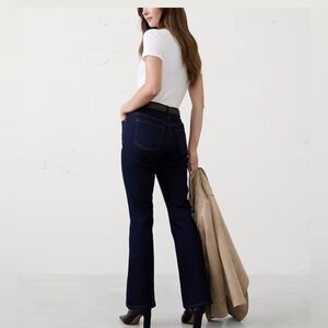 Banana Republic Dark Blue Flare Jeans
